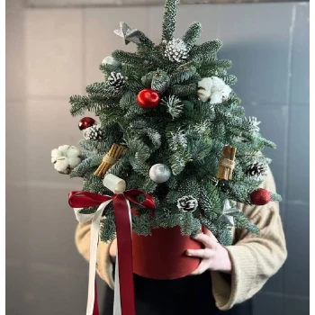 Коробка Новогодняя Елка