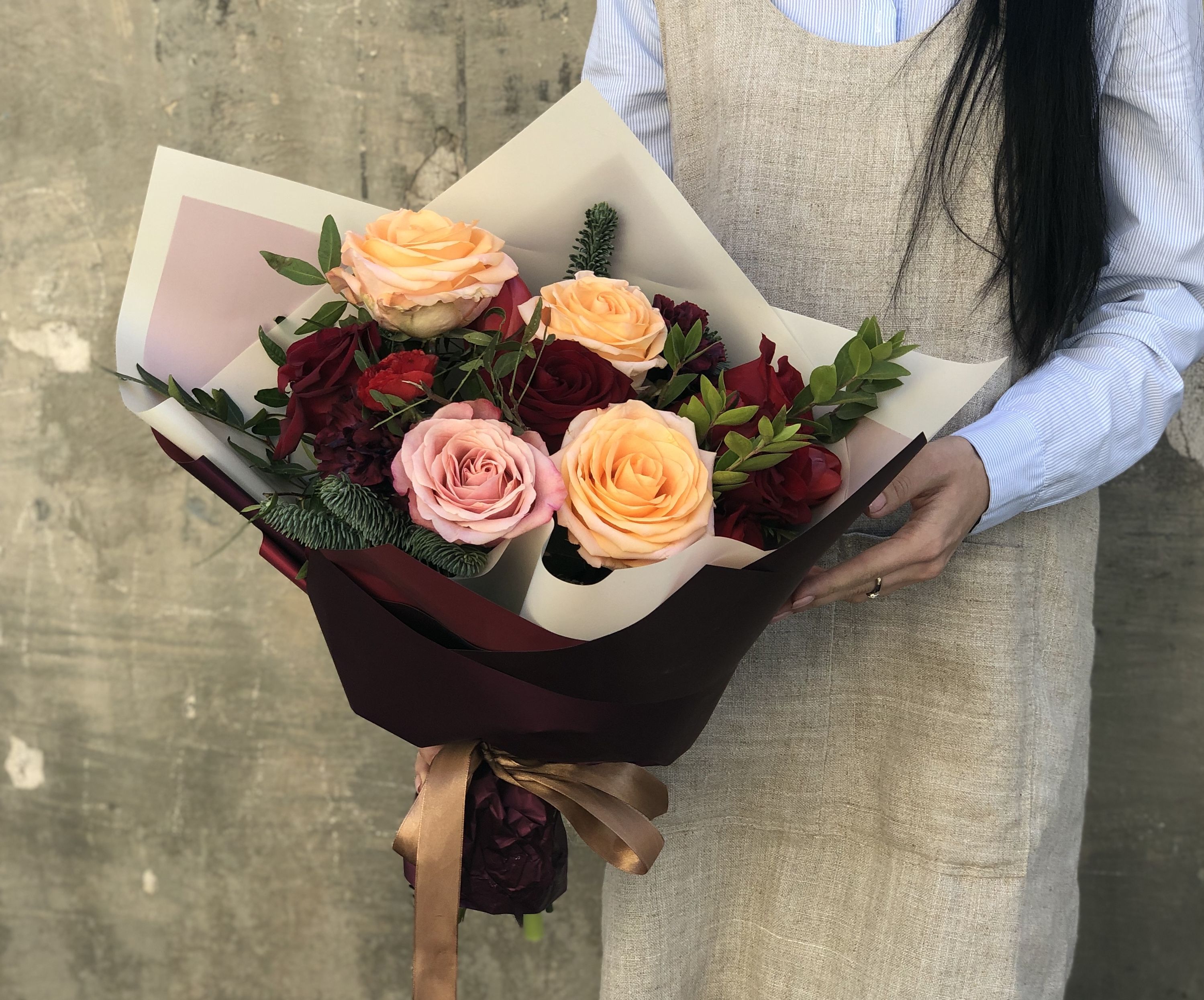 Букет подруге